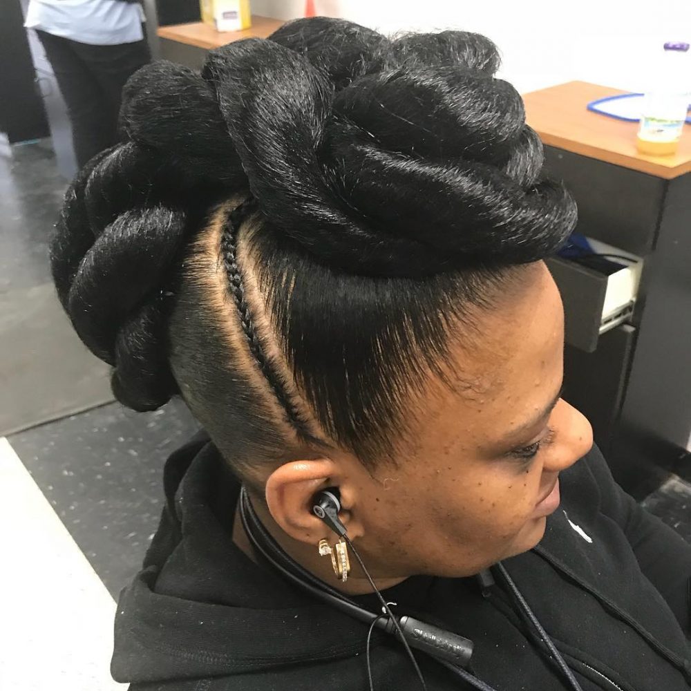 15 Most Stunning Mohawk Braids for Black Women