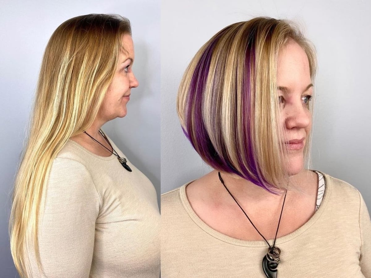 23 Dark Purple Hair Color Ideas for Women Trending in 2021