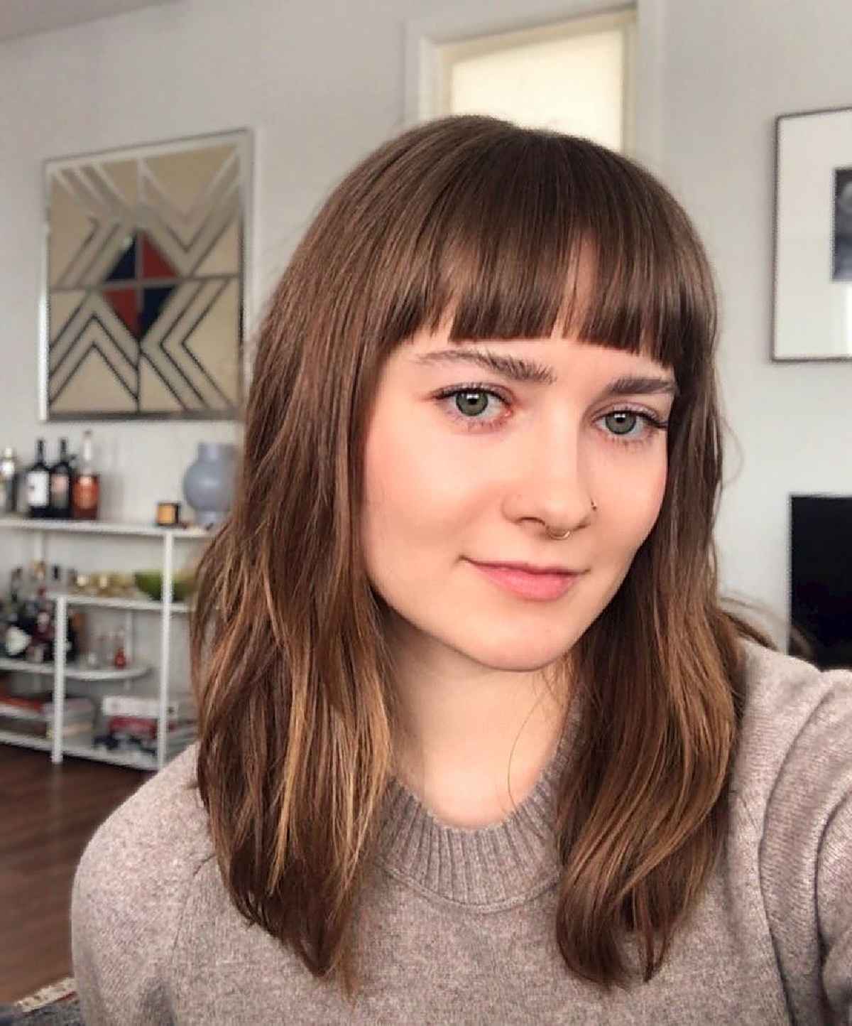 26 Flattering Ways to Wear Bangs for Women with Small Foreheads