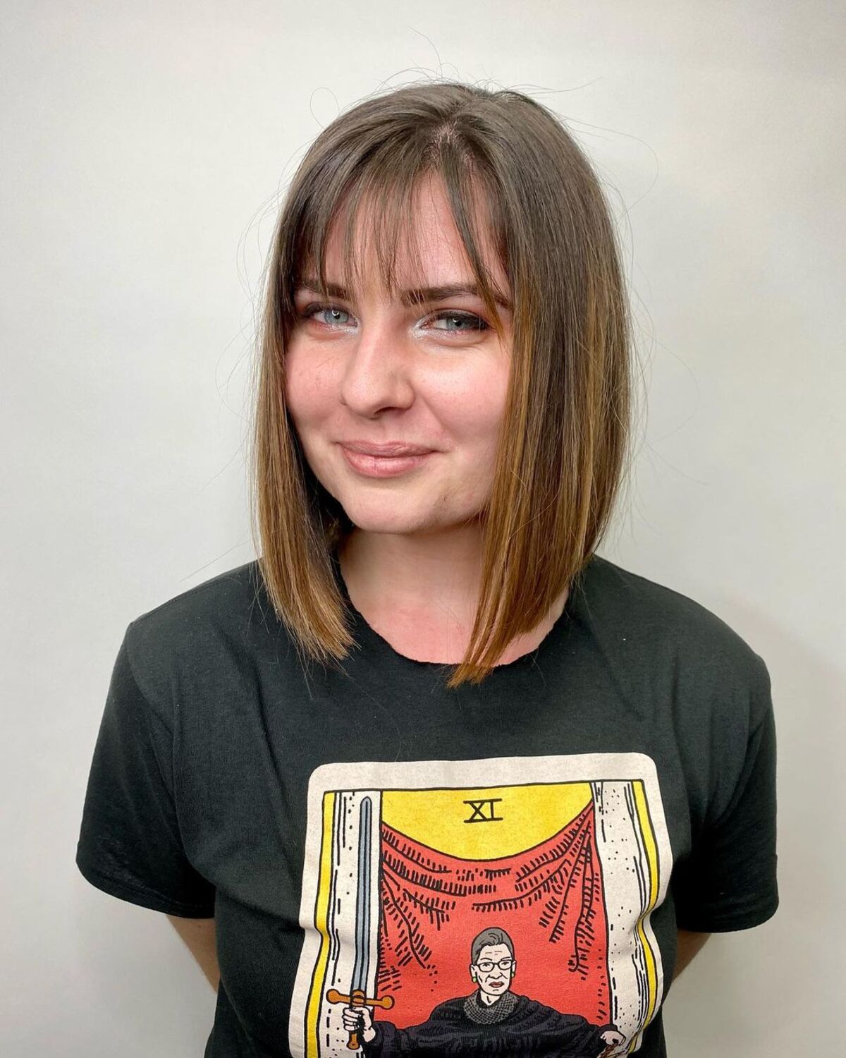 24 Trendiest Long Blunt Bob Haircuts for a Sleek New &#8220;Blunt Lob&#8221;