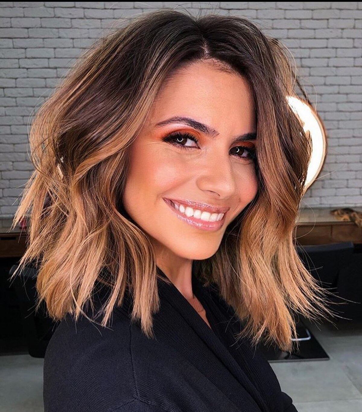24 Trendiest Long Blunt Bob Haircuts for a Sleek New &#8220;Blunt Lob&#8221;