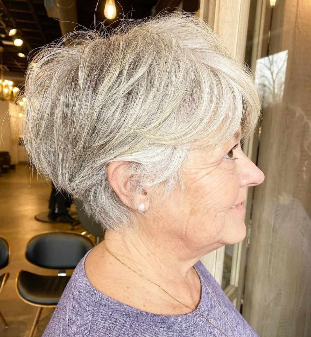 26 Low-Maintenance Bob Haircuts for Women Over 60 with Style