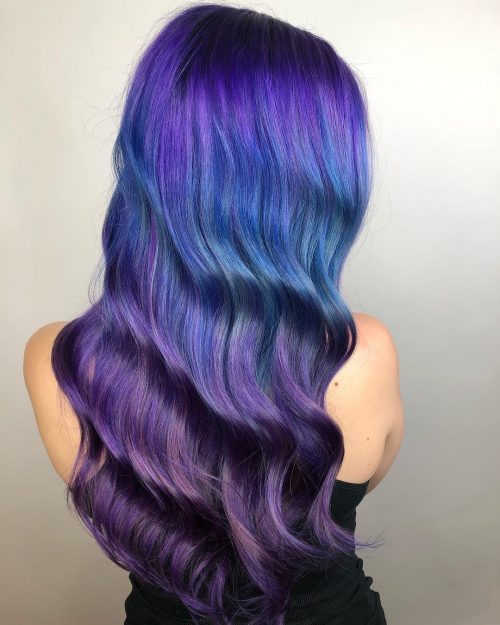 23 Dark Purple Hair Color Ideas for Women Trending in 2021