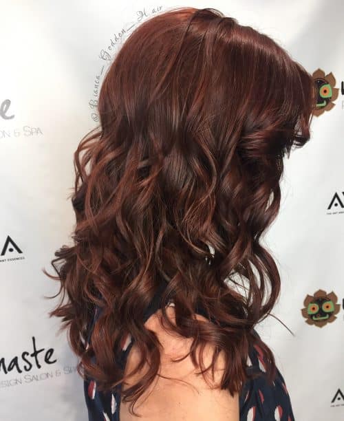 23 Dark Auburn Hair Color Ideas Trending in 2021
