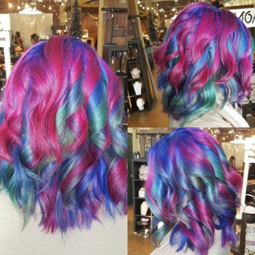 33 Photos of Rainbow Hair Ideas to Consider for 2021