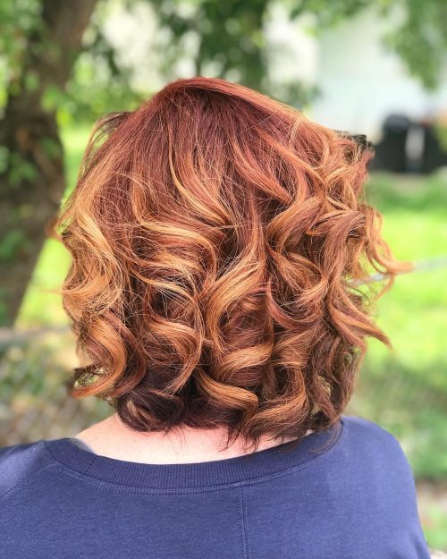 20 Hottest Red Hair with Blonde Highlights for 2021