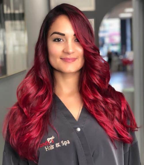 17 Greatest Red Violet Hair Color Ideas Trending in 2021
