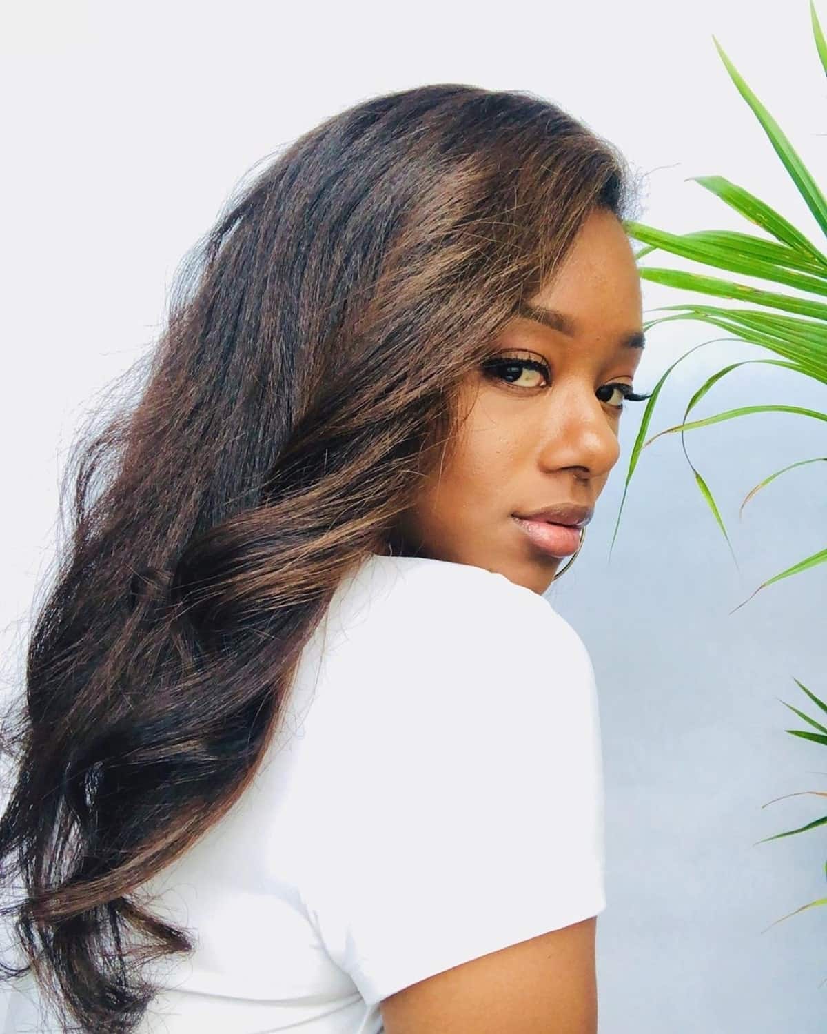 23 Ways to Get Brown Highlights on Black Hair for Stunning Dimension