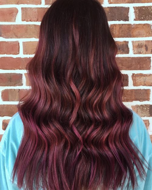 17 Greatest Red Violet Hair Color Ideas Trending in 2021