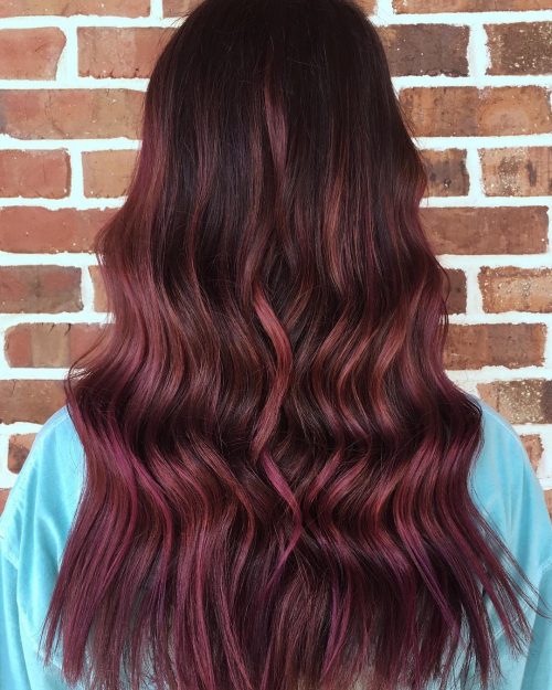17 Greatest Red Violet Hair Color Ideas Trending in 2021