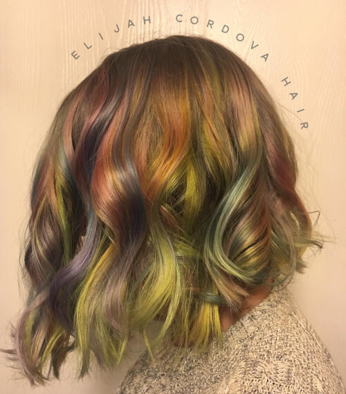 33 Photos of Rainbow Hair Ideas to Consider for 2021