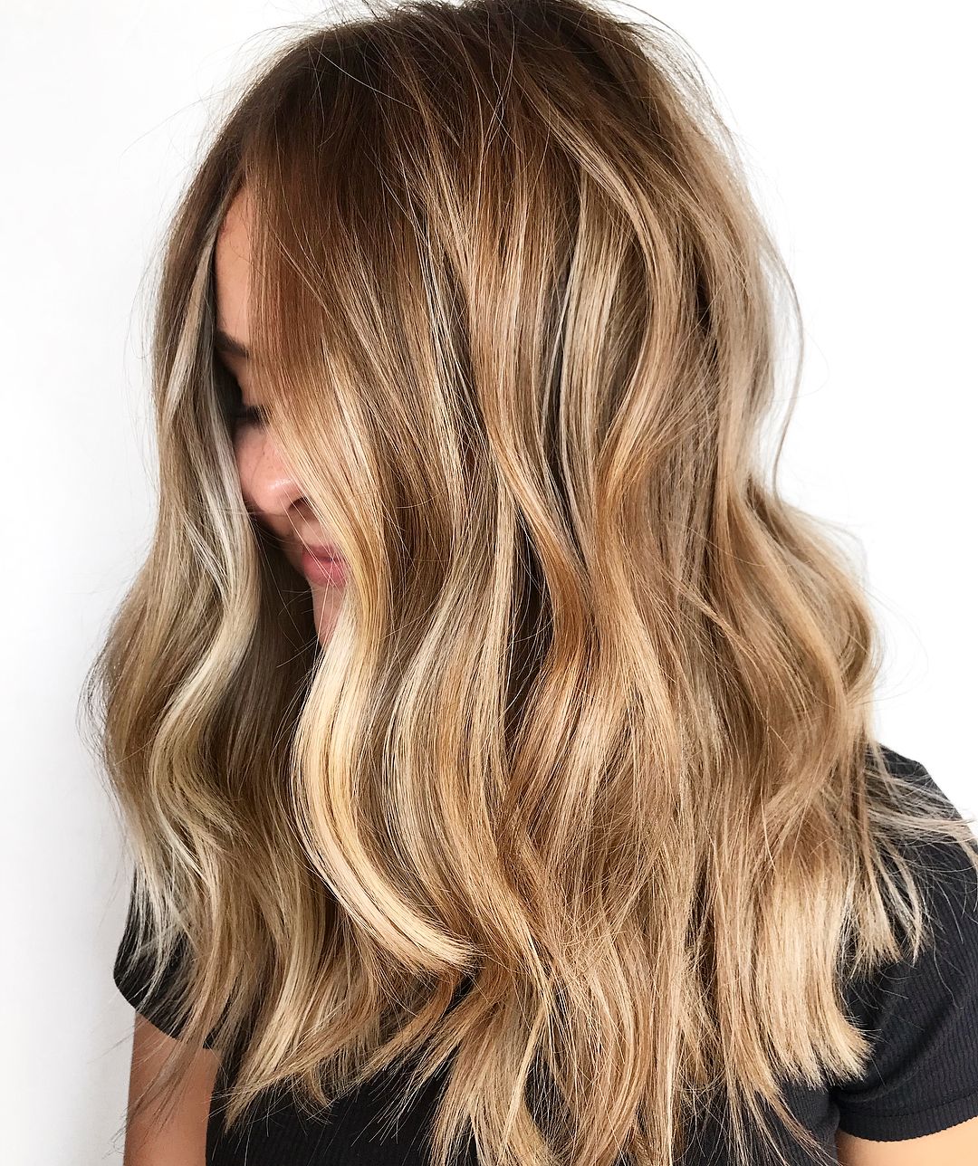 Found: 33 Prettiest Ways to Have Dark Hair with Blonde Highlights