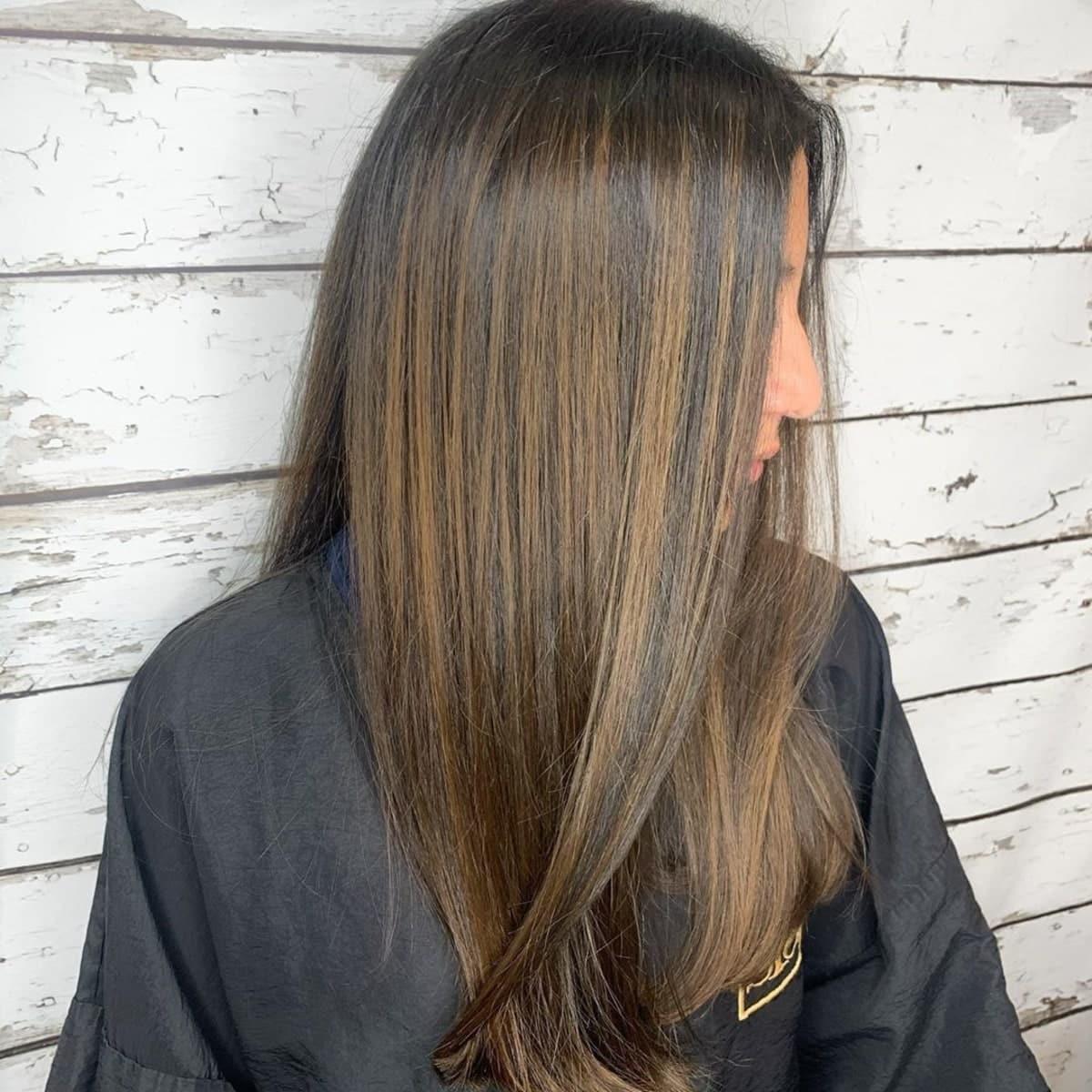 23 Ways to Get Brown Highlights on Black Hair for Stunning Dimension