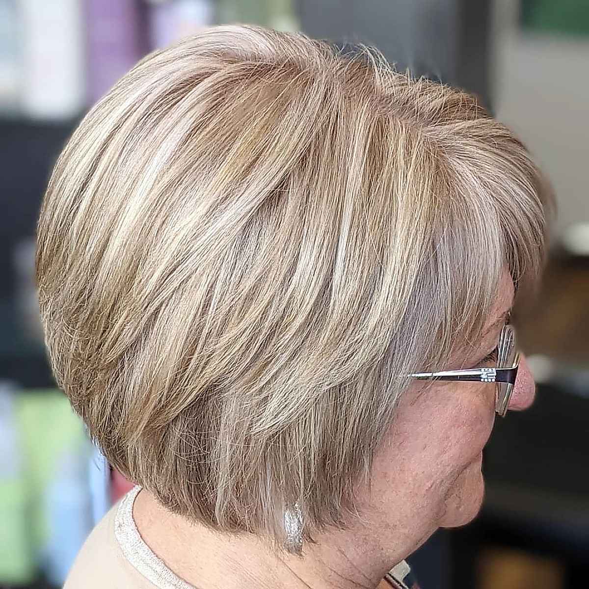28 Easy and Stylish Short Bobs With Bangs for Women Over 60
