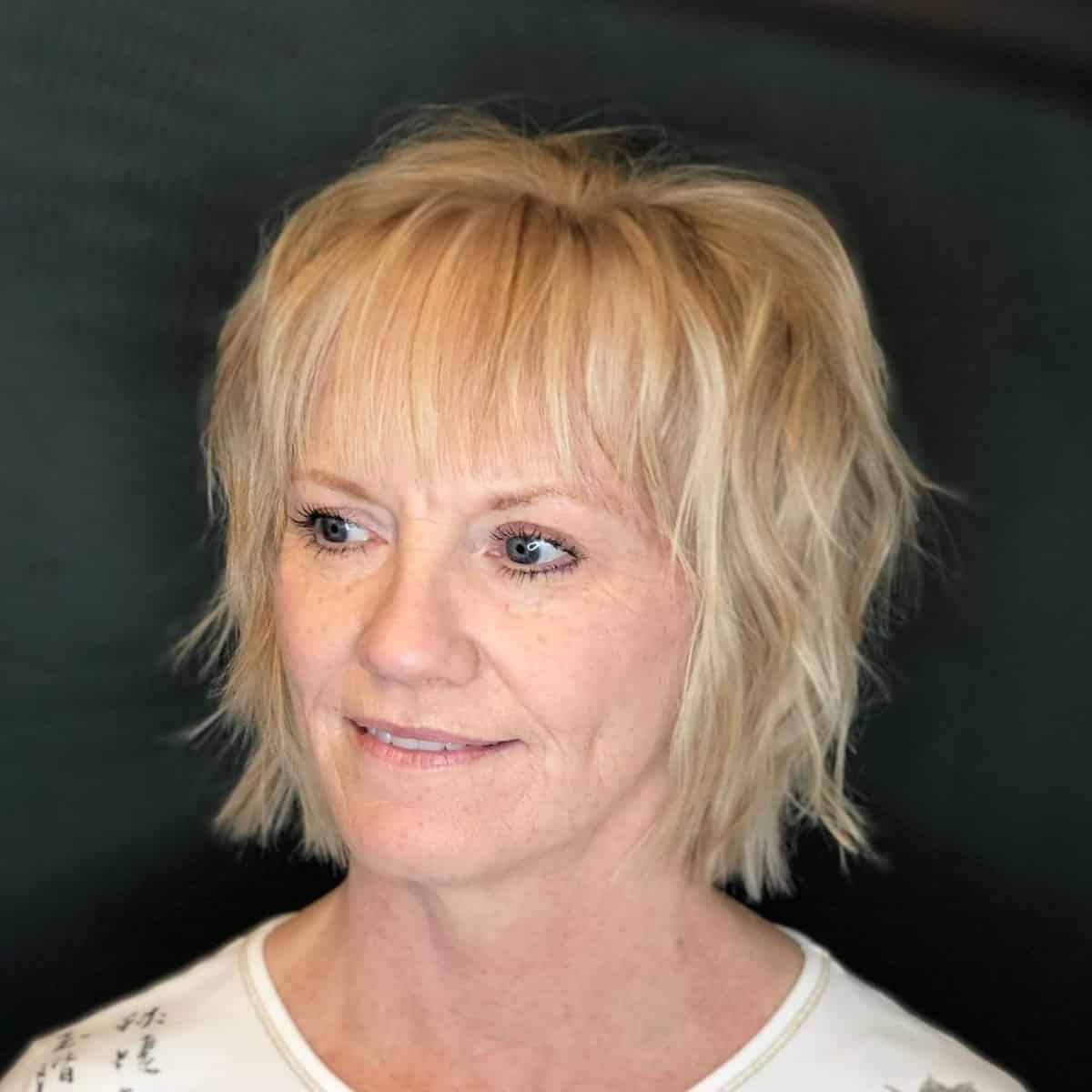 25 Short Shaggy Haircuts Women In Their 60s Can Totally Pull Off
