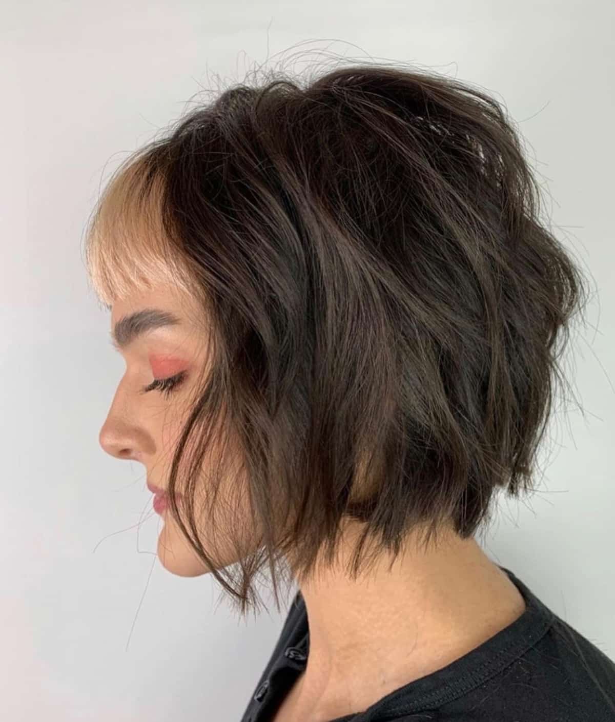 22 Edgy Choppy Bob Haircuts for an Adventurous New Look