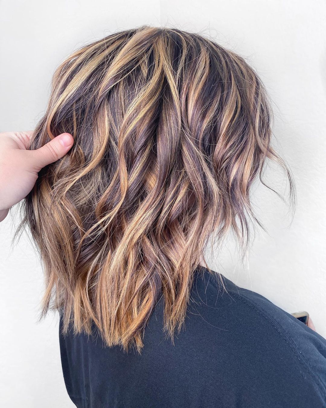 Found: 33 Prettiest Ways to Have Dark Hair with Blonde Highlights