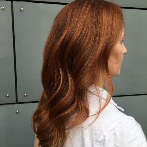 20 Hottest Red Hair with Blonde Highlights for 2021