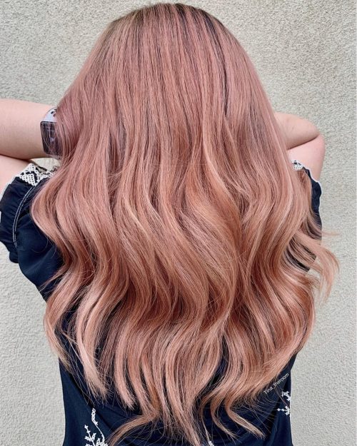 24 Best Rose Gold Hair Color Ideas for Stylish Women