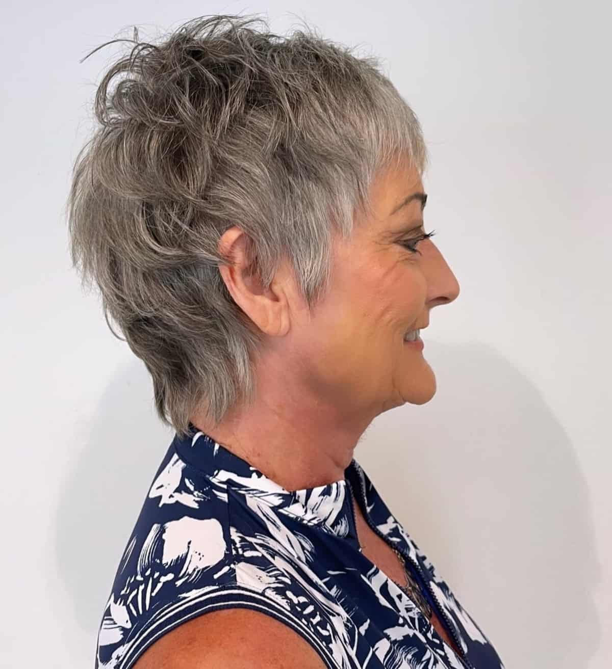 25 Short Shaggy Haircuts Women In Their 60s Can Totally Pull Off