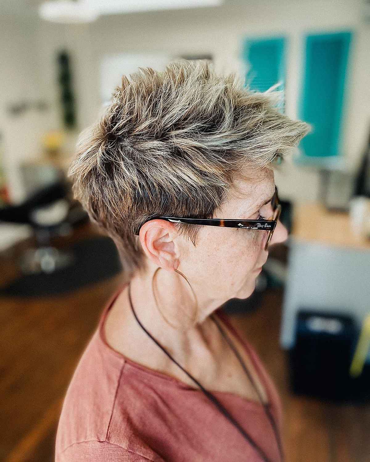 26 Short Spiky Haircuts for Women Over 60 with Sass