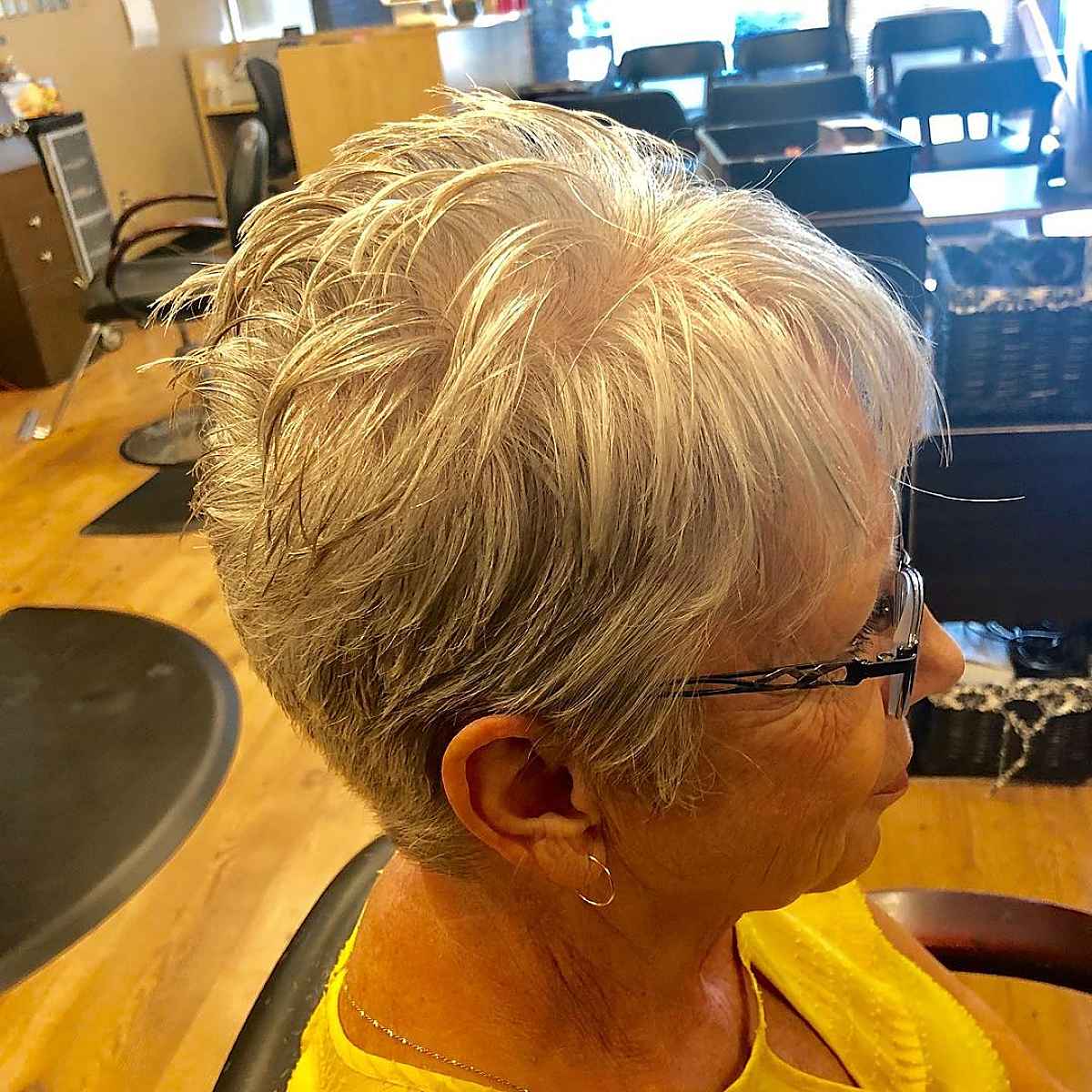 26 Short Spiky Haircuts for Women Over 60 with Sass