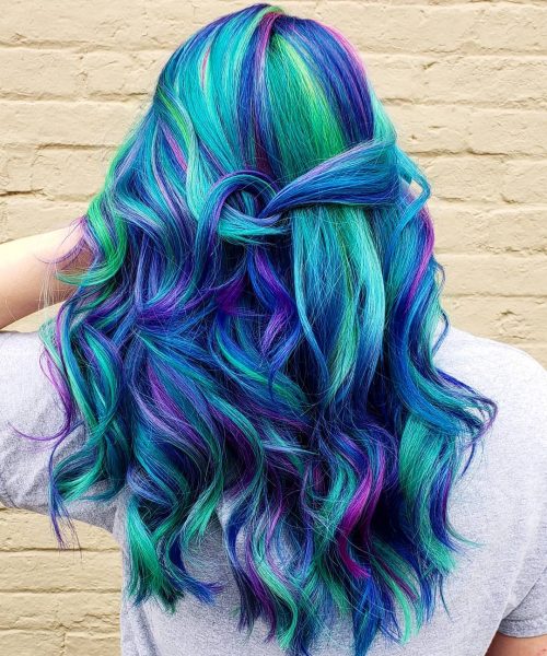 33 Photos of Rainbow Hair Ideas to Consider for 2021