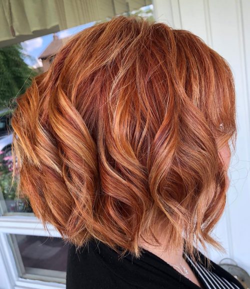20 Hottest Red Hair with Blonde Highlights for 2021