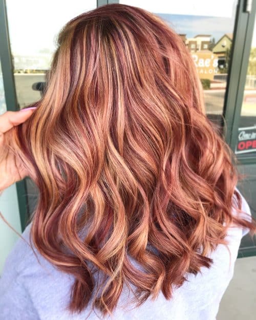 25 Red and Blonde Hair Color Ideas for Fiery Ladies