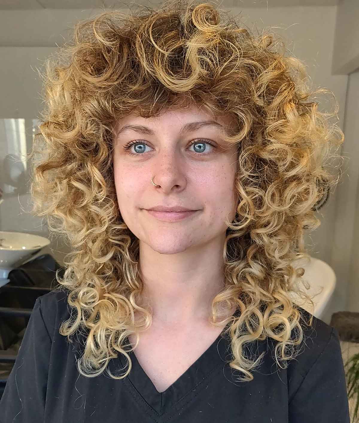 26 Low-Maintenance Shaggy Haircuts with Bangs for Busy &#038; Trendy Women