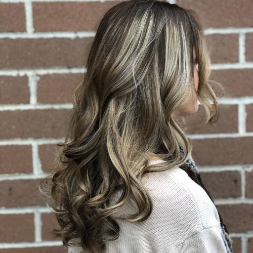 Found: 33 Prettiest Ways to Have Dark Hair with Blonde Highlights