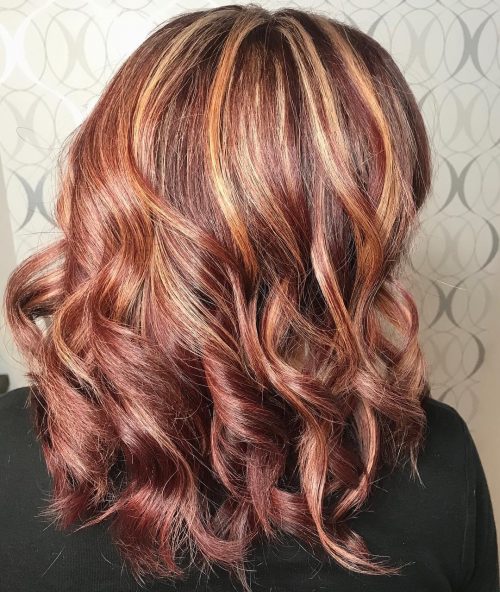 Found: 33 Prettiest Ways to Have Dark Hair with Blonde Highlights