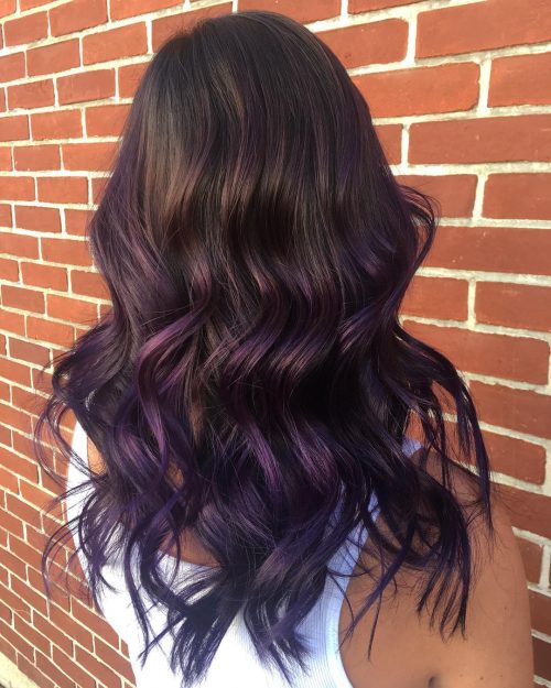 22 Stunning Purple Ombre Hair Color Ideas for 2021