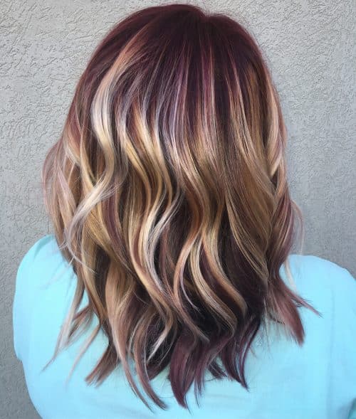 Found: 33 Prettiest Ways to Have Dark Hair with Blonde Highlights