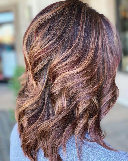 Found: 33 Prettiest Ways to Have Dark Hair with Blonde Highlights
