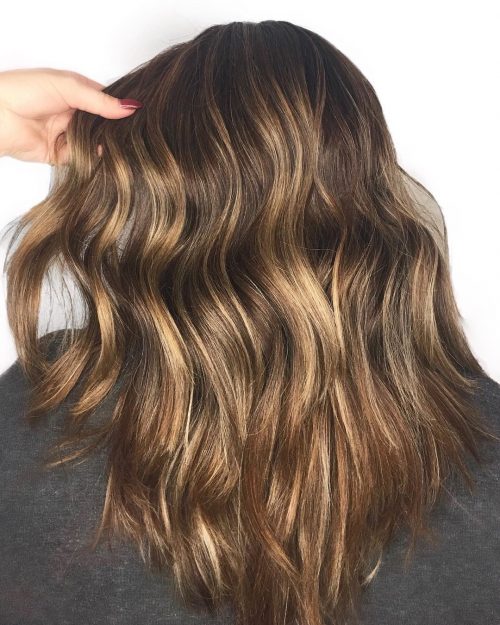 Found: 33 Prettiest Ways to Have Dark Hair with Blonde Highlights