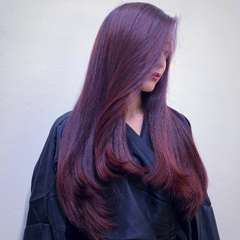 23 Dark Purple Hair Color Ideas for Women Trending in 2021
