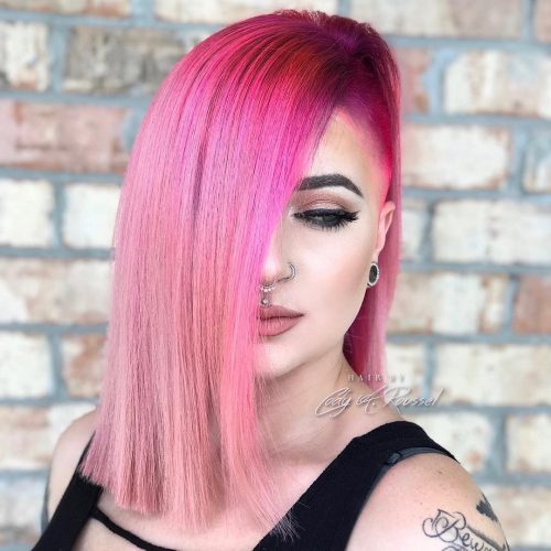 34 Hottest Pink Hair Color Ideas &#8211; From Pastels to Neons