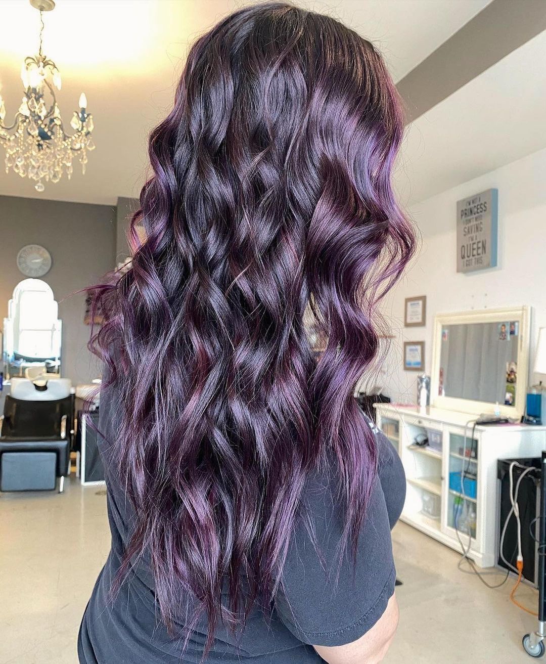 23 Dark Purple Hair Color Ideas for Women Trending in 2021