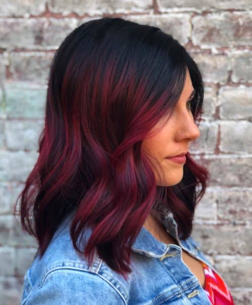 17 Greatest Red Violet Hair Color Ideas Trending in 2021