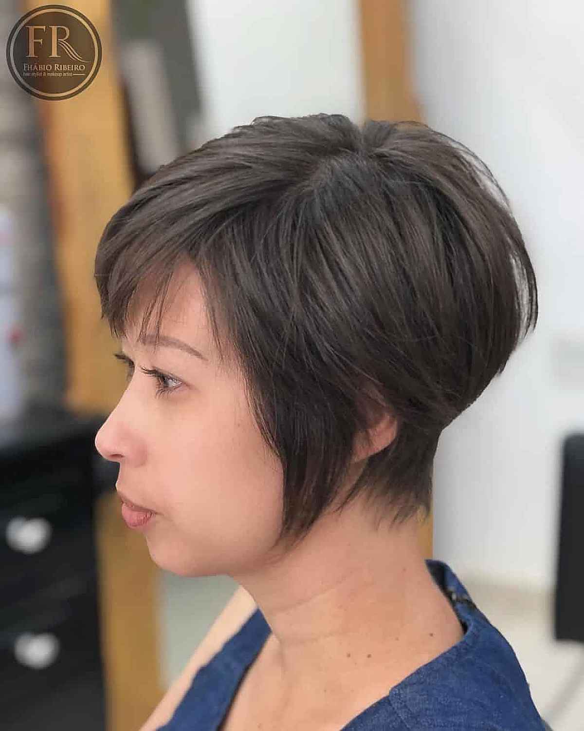 21 Short, Stacked Inverted Bob Haircut Ideas to Spice Up Your Style