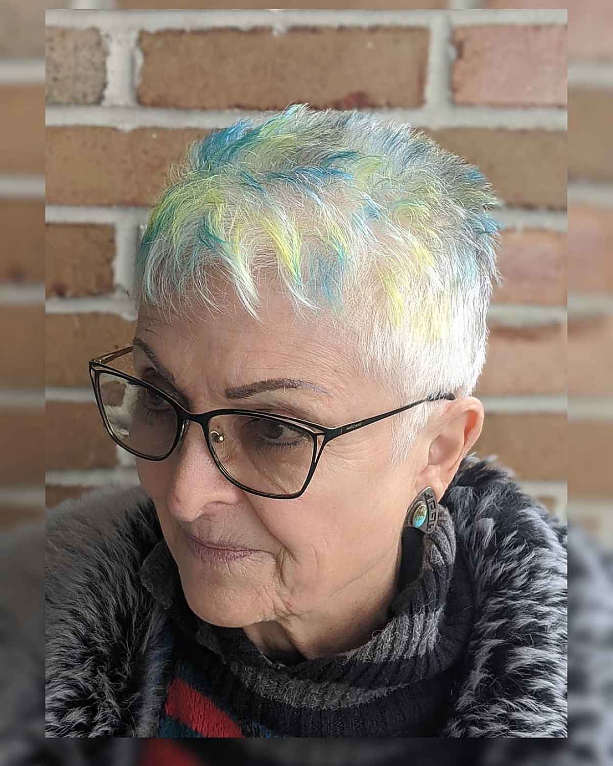 26 Short Spiky Haircuts for Women Over 60 with Sass