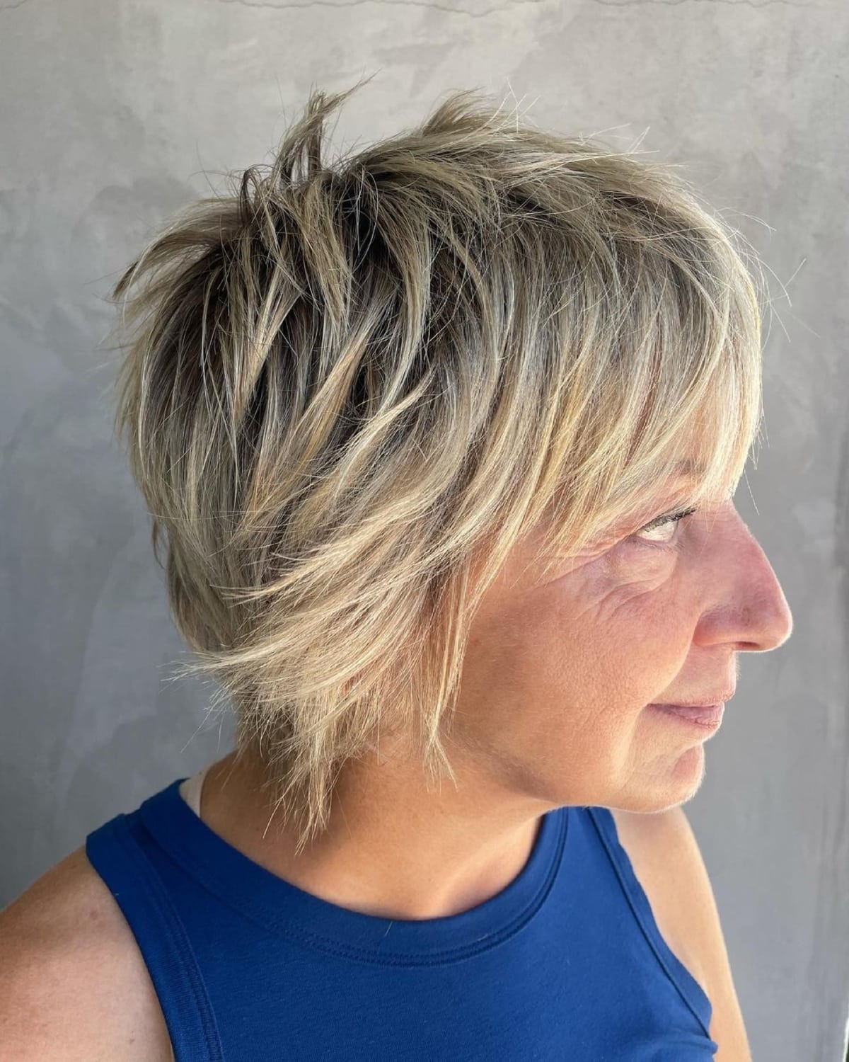 28 Easy and Stylish Short Bobs With Bangs for Women Over 60