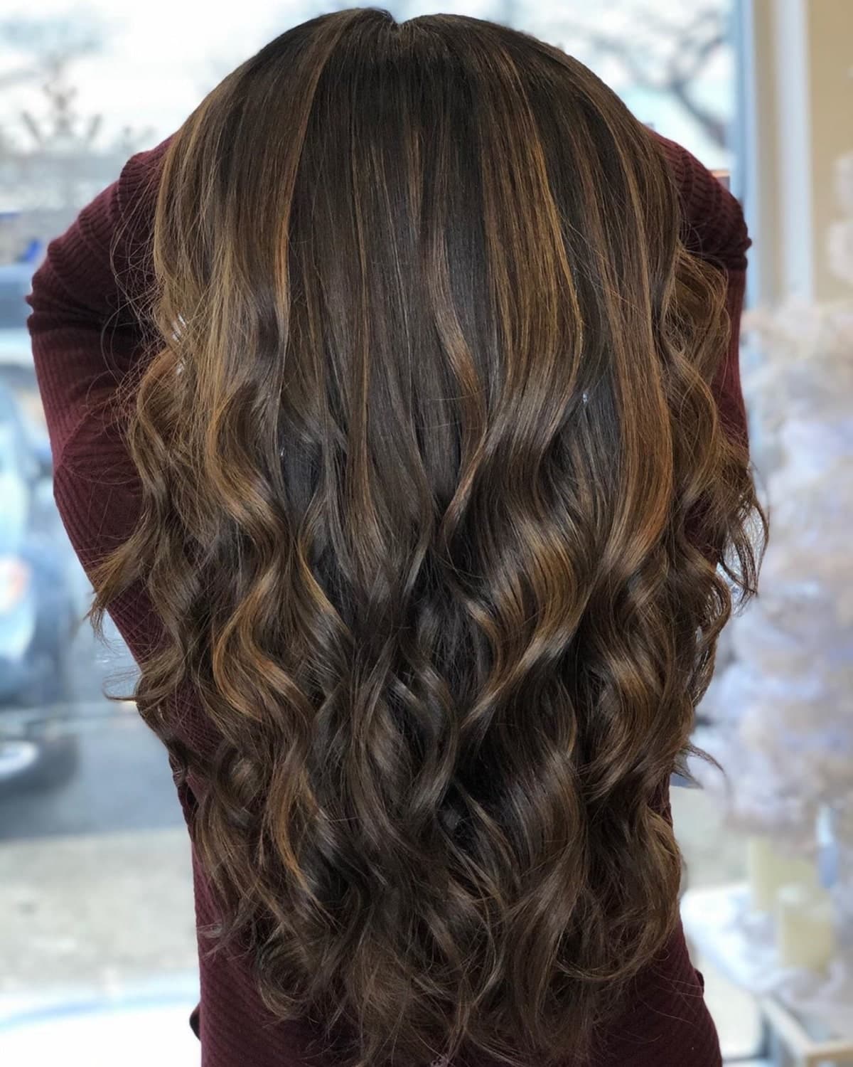 23 Ways to Get Brown Highlights on Black Hair for Stunning Dimension