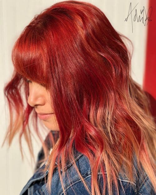 25 Red and Blonde Hair Color Ideas for Fiery Ladies