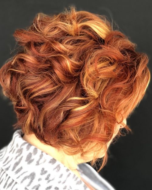20 Hottest Red Hair with Blonde Highlights for 2021