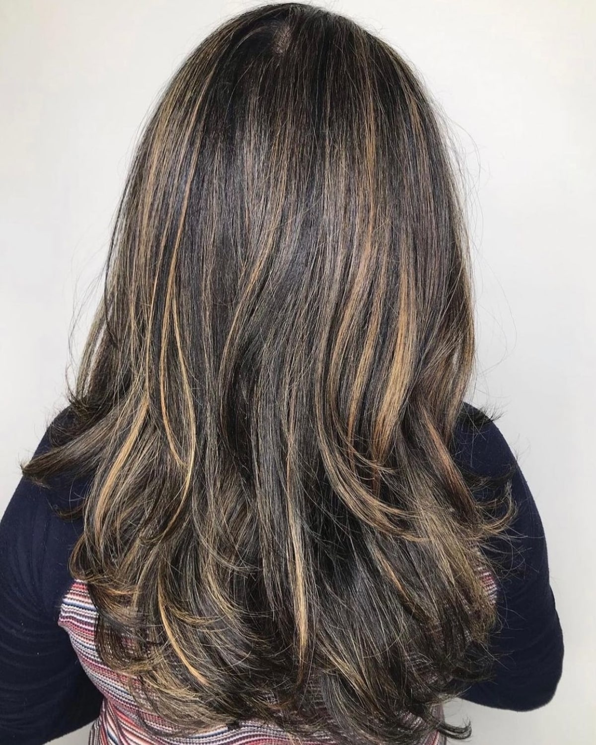Top 25 Black Hair with Blonde Highlights Ideas in 2021