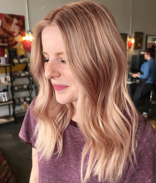 24 Best Rose Gold Hair Color Ideas for Stylish Women
