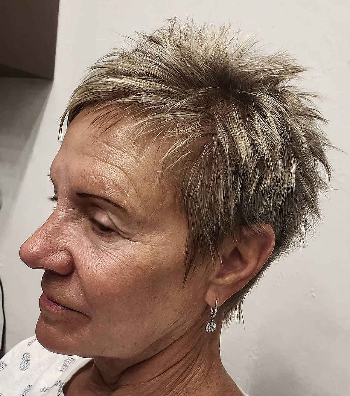 26 Short Spiky Haircuts for Women Over 60 with Sass