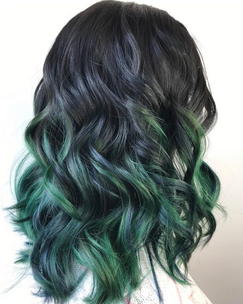 These 20 Black Ombre Hair Colors are Tending in 2021